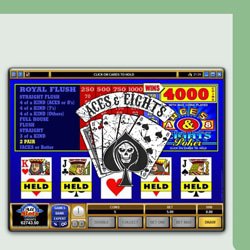 jeu video poker aces eights